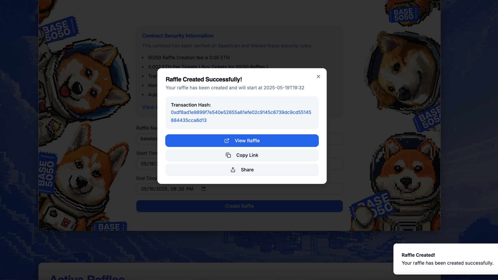 Base5050 Platform Screenshot 5